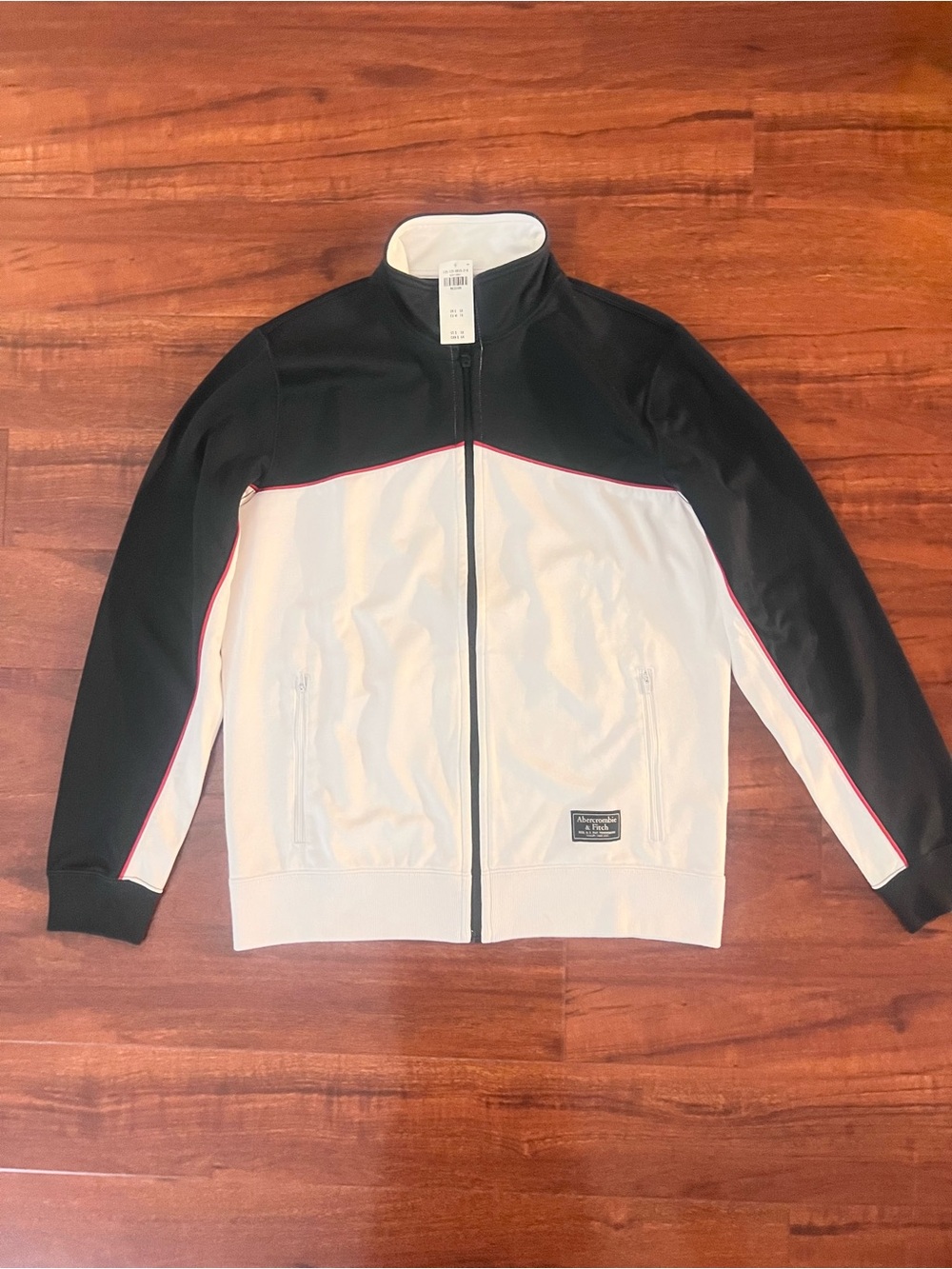 NWT ABERCROMBIE & FITCH FULL ZIP TRACK JACKET